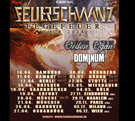 Feuerschwanz - Fegefeuer Tour 