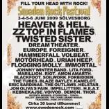 Sweden Rock festival Update