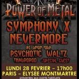 Se to nye Symphony X numre opført live i Paris